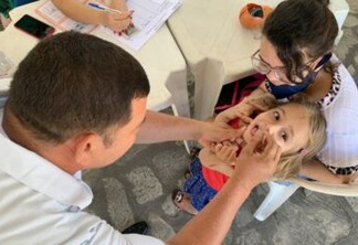 Paraíba alcança a segunda melhor cobertura contra a poliomielite do país