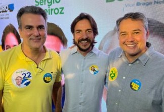 Senador eleito, Efraim celebra apoio de Sérgio Queiroz a Pedro: "Soma muito na nossa caminhada"