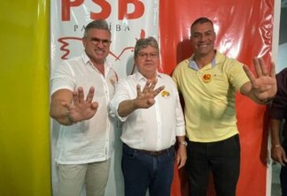 Major Sidnei comemora adesão de Julian a João Azevêdo: “Escolheu o melhor para a Paraíba”