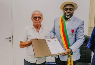 Cícero Lucena recebe prefeito de Bafoussam e inicia processo para irmanar João Pessoa à cidade camaronesa