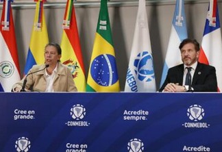 Copa do Mundo Feminina 2027 -- Conmebol anuncia apoio ao Brasil como sede da Copa do Mundo Feminina de 2027. Foto: Mariana Raphael/Ministério do Esporte