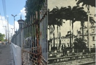 PARAHYBA DO NORTE E SUAS HISTÓRIAS: O gradil que foi da praça para o cemitério - Por Sérgio Botelho