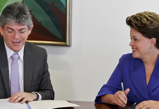 Brasília-DF, 17/08/2011. Presidenta Dilma Rousseff recebe o Governador da Paraíba Ricardo Coutinho, no Palácio do Planalto . Foto: Roberto Stuckert Filho/PR.