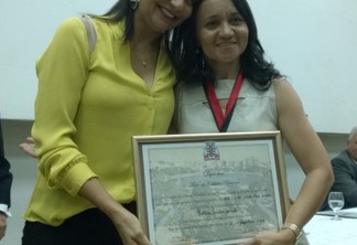 Secretária de Educação da capital recebe cidadania e Medalha da CMJP