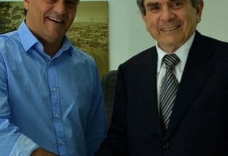 Cartaxo e Raimundo Lira discutem parcerias para a obras na cidade de João Pessoa