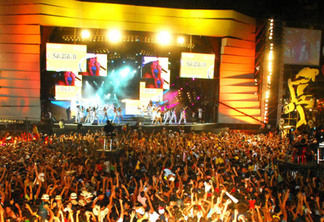 Festival de Verão Salvador 2007 Na segunda noite do festival, apresentação da cantora Ivete Sangalo. Foto – Valter Pontes/Coperphoto