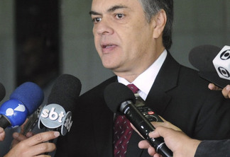 Senador Cassio Cunha Lima (PSDB-PB) concede entrevista. Foto: Geraldo Magela/Agência Senado
