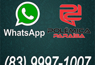 Participe você também do Blog Polêmica Paraíba pelo WhatsApp