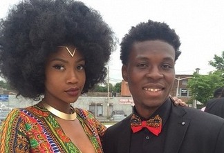 Em resposta a racismo e bullying, jovem desenha vestido de formatura em estilo africano