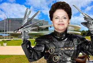 Dilma diz que cortou tudo o que podia, mas não vai mexer nas obras federais da PB