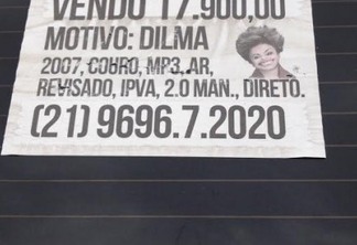 RETRATO DA CRISE: Brasileiro alega “Motivo: Dilma” para vender carro