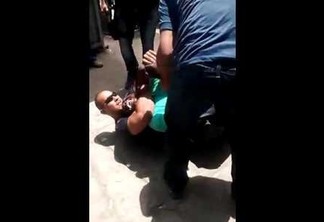 VEJA VÍDEO: Guarda Municipal briga com camelô no Centro de JP