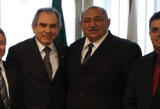 Raimundo Lira recebe prefeitos de Paulista e Belém do Brejo do Cruz e garante apoio aos projetos apresentados