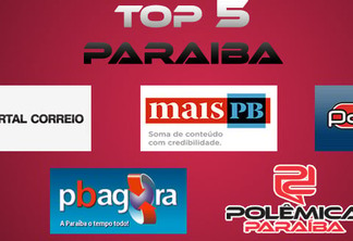 Polêmica Paraíba é o 5º site mais acessado da Paraíba; confira lista