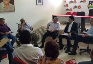 Senador Maranhão e o Dep. Manuel Junior discutem com Dnocs crise hídrica em Sousa  