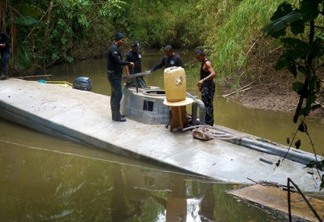 Polícia Civil apreende submarino que seria usado para tráfico internacional de drogas