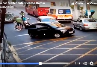 Vídeos mostram ações de criminosos em rua movimentada de Niterói