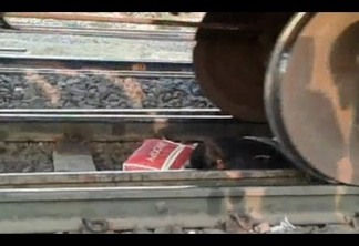 Mulher milagrosamente sobrevive ao cair em trilhos de trem antes de 56 vagões passarem por cima de seu cor - VEJA O VÍDEO