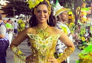 IMPERATRIZ: Lucy Alves fez bonito com a 'festa brasileira' na avenida: "Não largo o samba jamais"