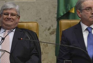 SAIA JUSTA: Cunha é ignorado por Janot em cerimônia no STF e evita dar declarações à imprensa