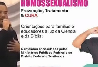 Curso oferece “cura gay “ com possível chancela do Ministério Público