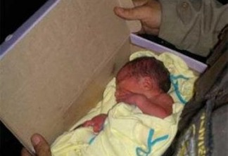Bombeiros encontram recém-nascido em caixa de sapato em Recife
