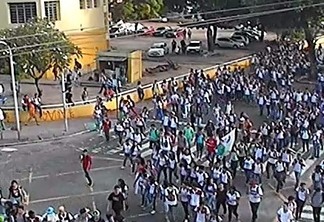 Estudantes fazem nova mobilização contra aumento de passagem em João Pessoa