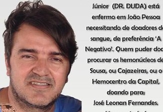 TRISTEZA: Morre em hospital de João Pessoa jovem médico da região de Cajazeiras