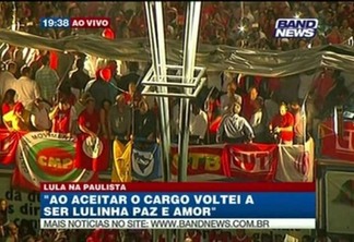 O discurso de Lula para a multidão na Avenida Paulista. VEJA VÍDEO