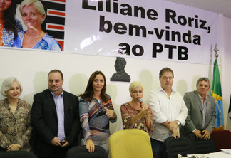 Presidente Cristiane Brasil abona filiação de Liliane Roriz e Tuma Júnior