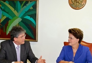 Ricardo Coutinho visita Dilma em Brasília para prestar solidariedade