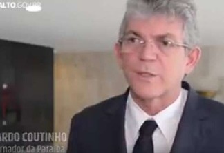 VEJA VÍDEO: Ricardo Coutinho declara apoio à Dilma e ganha destaque no site oficial do Planalto