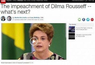 Votação do impeachment de Dilma repecurte na imprensa internacional