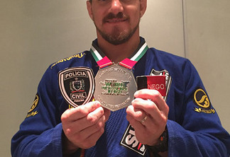 Policial paraibano é vice-campeão mundial de jiu-jitsu em Abu Dhabi