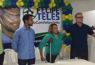 Felipe Teles terá apoio do deputado Jeová Campos em João Pessoa