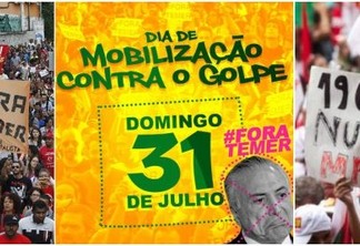 Curitiba pode se redimir domingo 31 indo em massa às ruas contra o golpe de Temer
