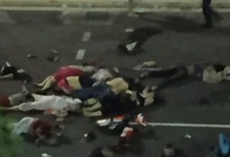IMAGENS FORTES: Vídeos mostram terror após atropelamento em Nice, que deixou dezenas de mortos - VEJA VÍDEOS