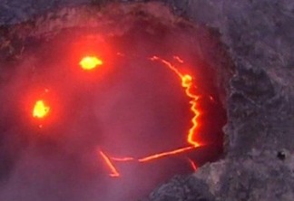 'Vulcão sorriso' viraliza com emoji natural. Assista ao vídeo