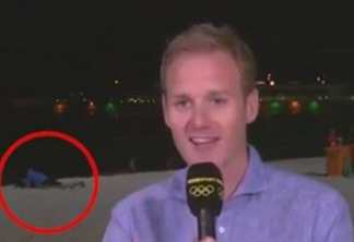 VEJA VÍDEO - Casal aparece transando em transmissão ao vivo da ‘BBC’ em Copacabana