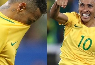 Neymar se irrita ao ouvir que Marta joga mais que ele, diz colunista