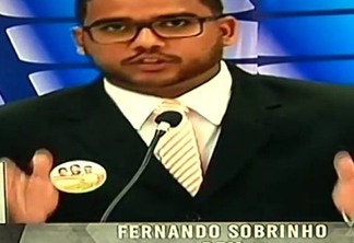 DEBATE NA MASTER: Fernando Sobrinho acusa o prefeito Leto Viana de enriquecer 2000% durante a gestão