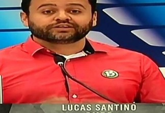DEBATE NA MASTER: Lucas Santino evita confronto com Leto Viana e apresenta propostas para Cabedelo