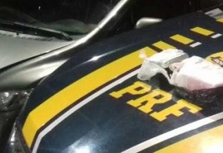 Passageiro de taxi é preso pela PRF em Mamanguape com cocaína, maconha e LSD