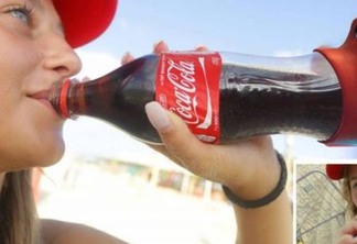 Coca-cola cria garrafa que tira selfie enquanto a pessoa bebe