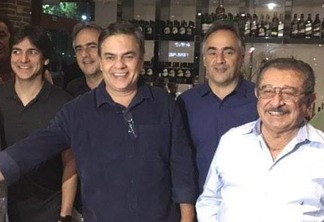 2018: Confraternização do PMDB reúne Maranhão, Cássio e Cartaxo na capital