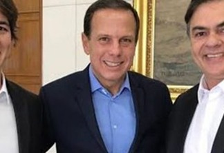 Cássio pede apoio de Alckmin e Doria para disputa no Senado
