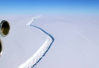 Iceberg gigante está se formando e pode se soltar a qualquer momento