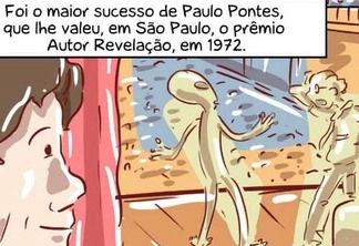 História do dramaturgo Paulo Pontes vira HQ no Projeto Primeiras Leituras