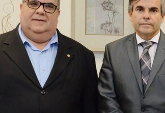 Rômulo Gouveia faz visita de cortesia ao presidente do Tribunal de Justiça da Paraíba