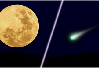 Eclipse lunar e passagem de cometa poderão ser observados hoje